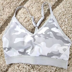 ATHLETIC CAMO SPORTS BRA SIZE XS